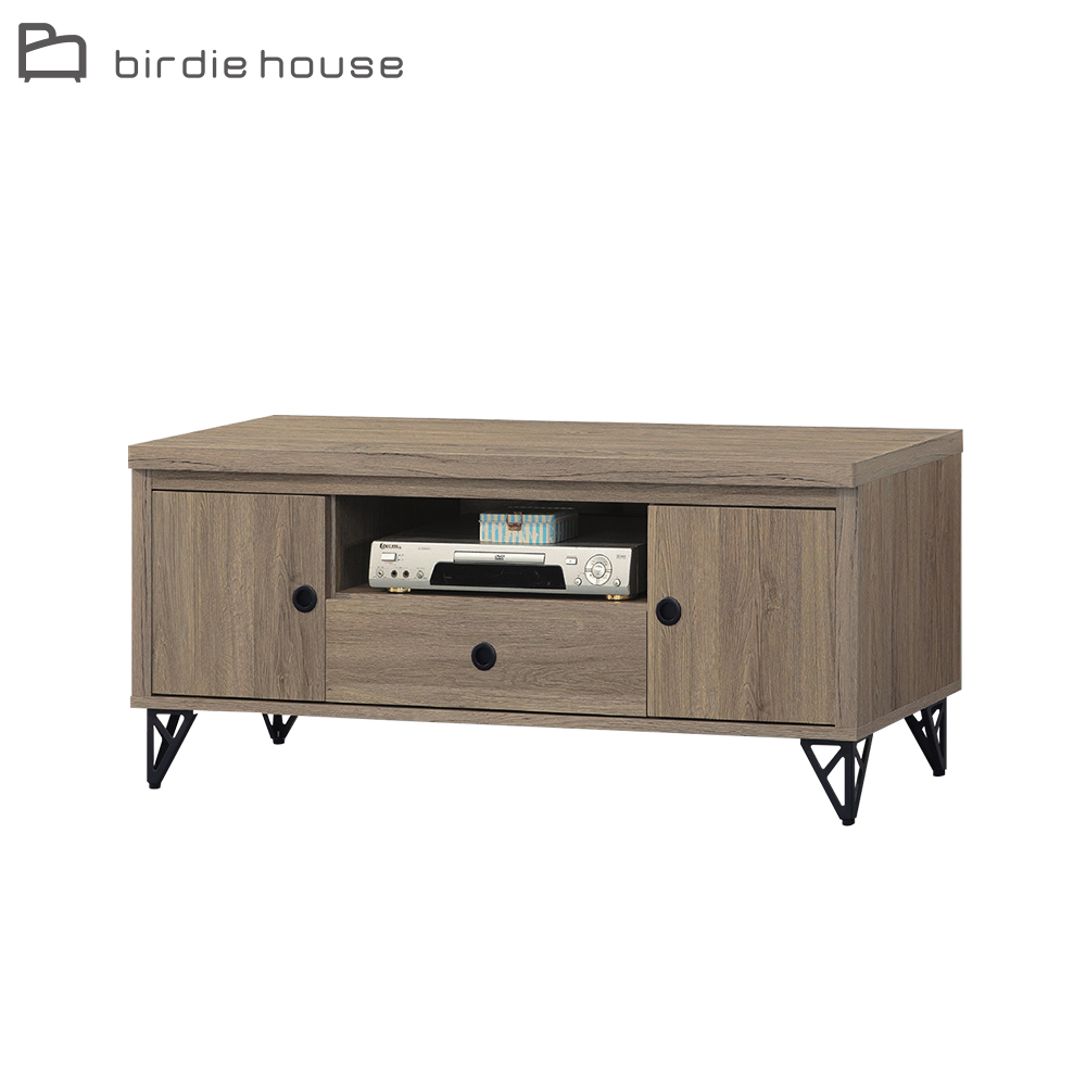 柏蒂家居-盧克4尺二門一抽電視櫃/長櫃/視聽櫃