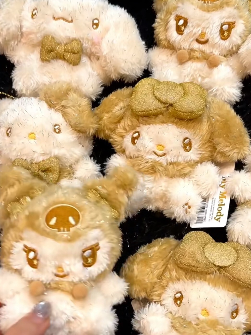 三麗鷗家族 韓國限定金蔥款掛件