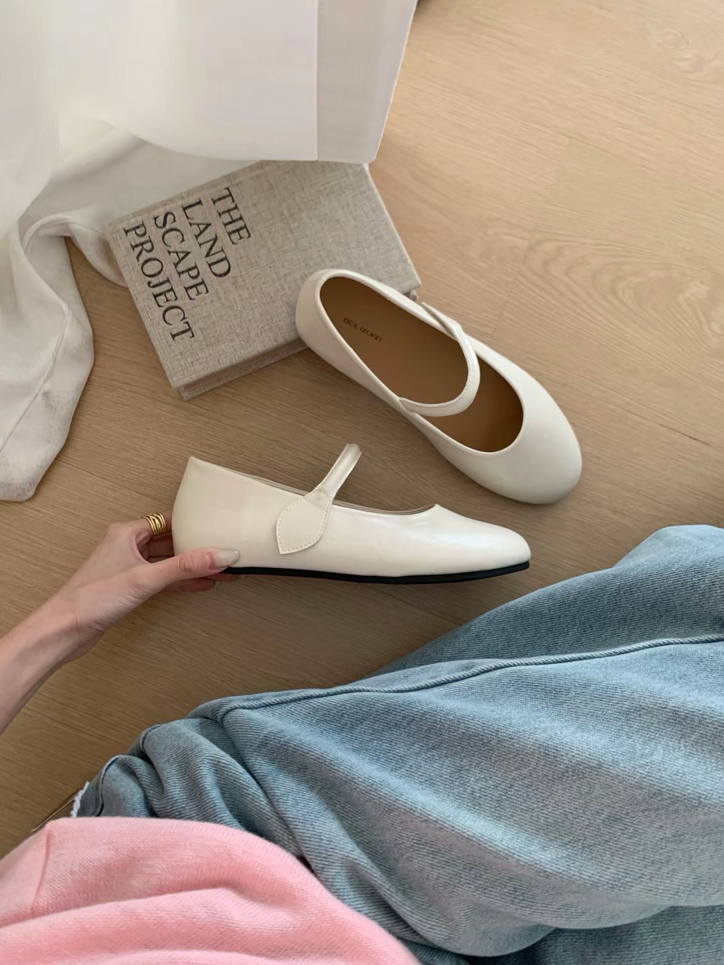 內增高魔鬼氈瑪莉珍鞋