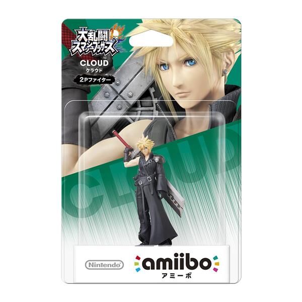 Nintendo Amiibo FF Cloud-Advent Children Figure (Super Smash Bros.) 535365