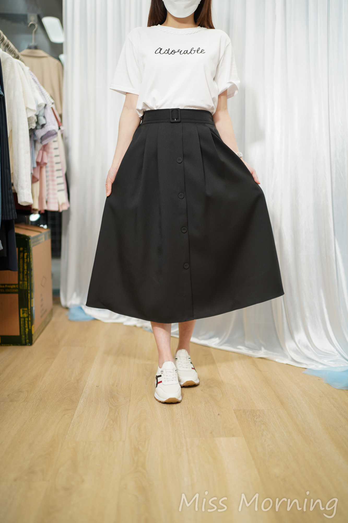 小通花邊靚棉tee(15093)