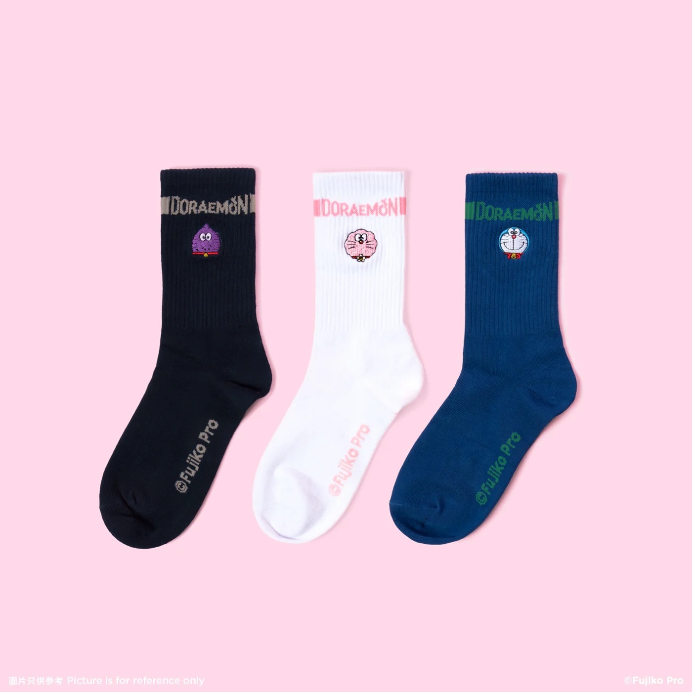 🌸🇯🇵 哆啦A夢 日本展限定- 襪子套裝（1套3對）