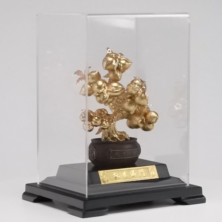 桃李滿門金箔擺飾｜教師節禮物・師長答謝禮・企業贈禮禮品｜鹿港窯禮品館