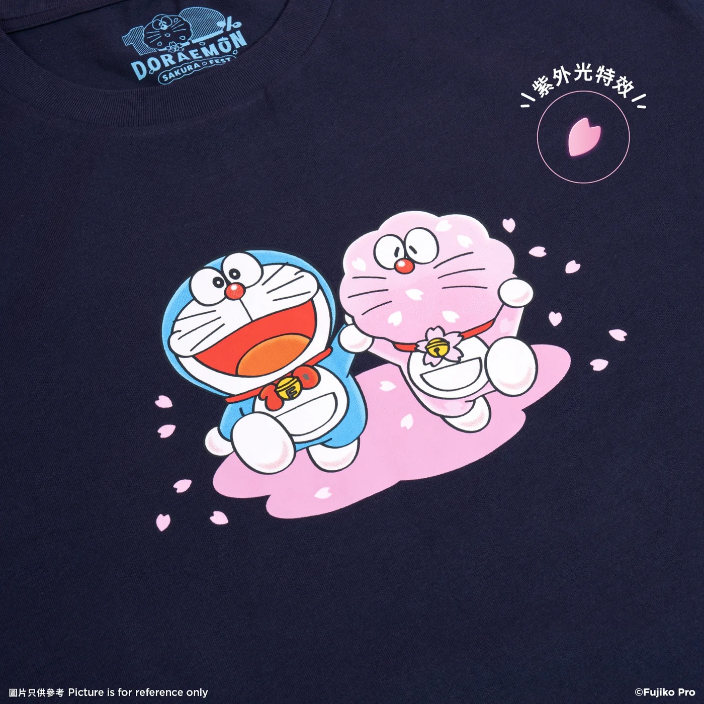 🌸🇯🇵 哆啦A夢 日本展限定- 主題限定款Tee (深藍色)