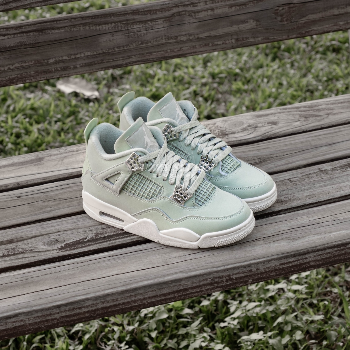 【逢甲 FUZZY】W Air Jordan 4 "Seafoam" 海沫綠  HV0823-003