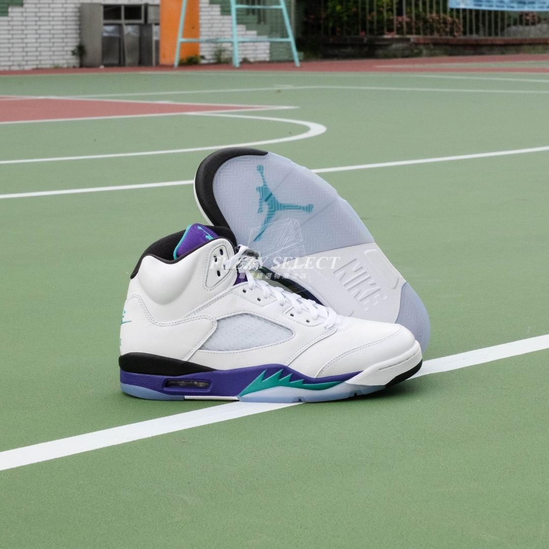 【逢甲 FUZZY】Air Jordan 5 "Grape" 2025白葡萄 復刻 HQ7978-100
