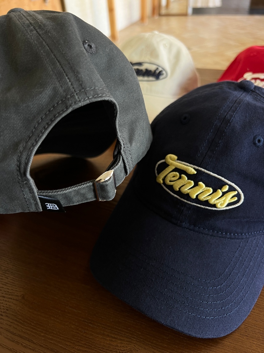 Tennis刺繡棒球老帽*4色