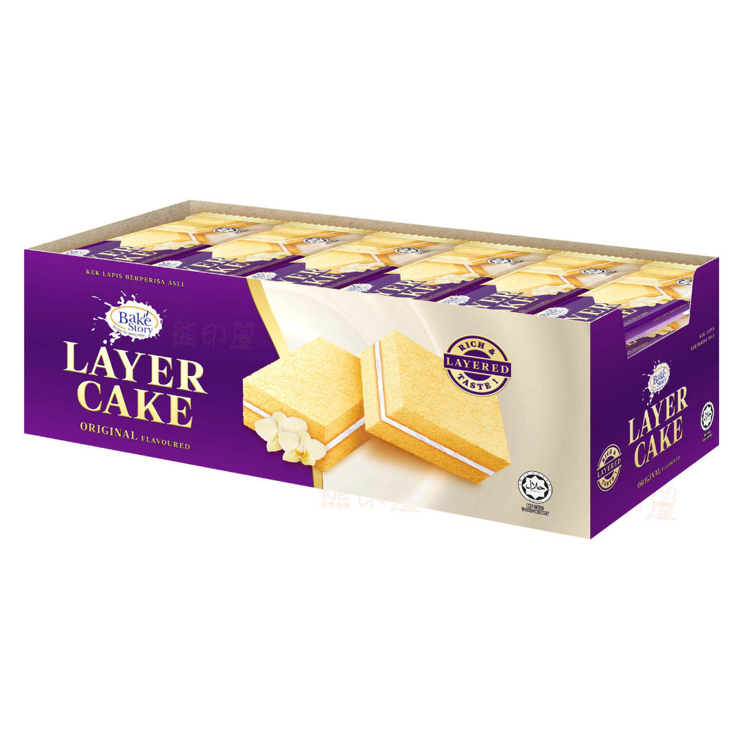 Bake Story 千層蛋糕(原味) 24包 (白) 到期日 2026-6-30