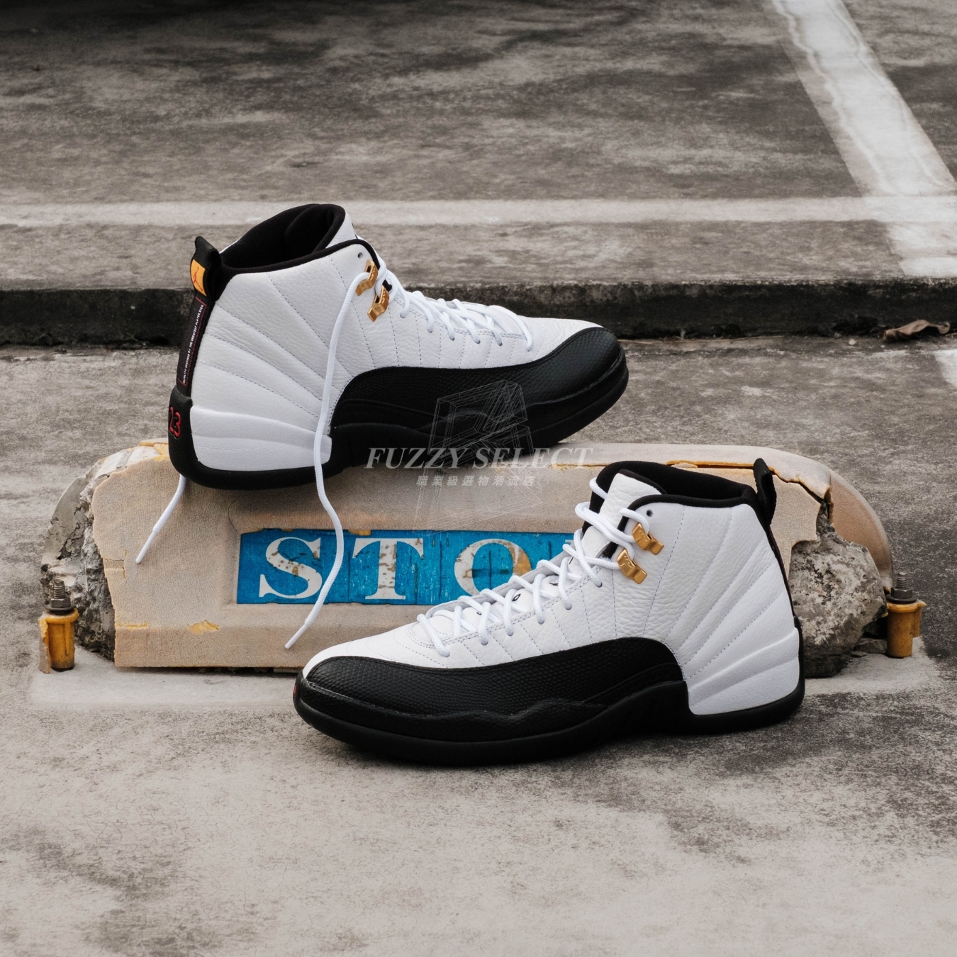 【逢甲 FUZZY】Air Jordan 12 "Taxi"  復古 黑白 CT8013-117