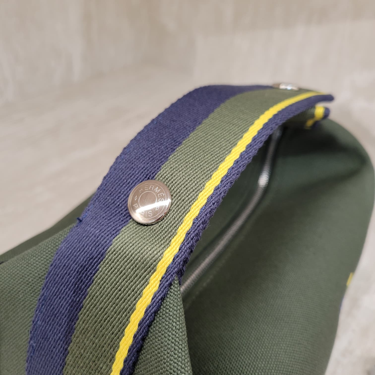 HERMES Bride-a-Brac H Pavillon case Kaki 綠色飯盒包