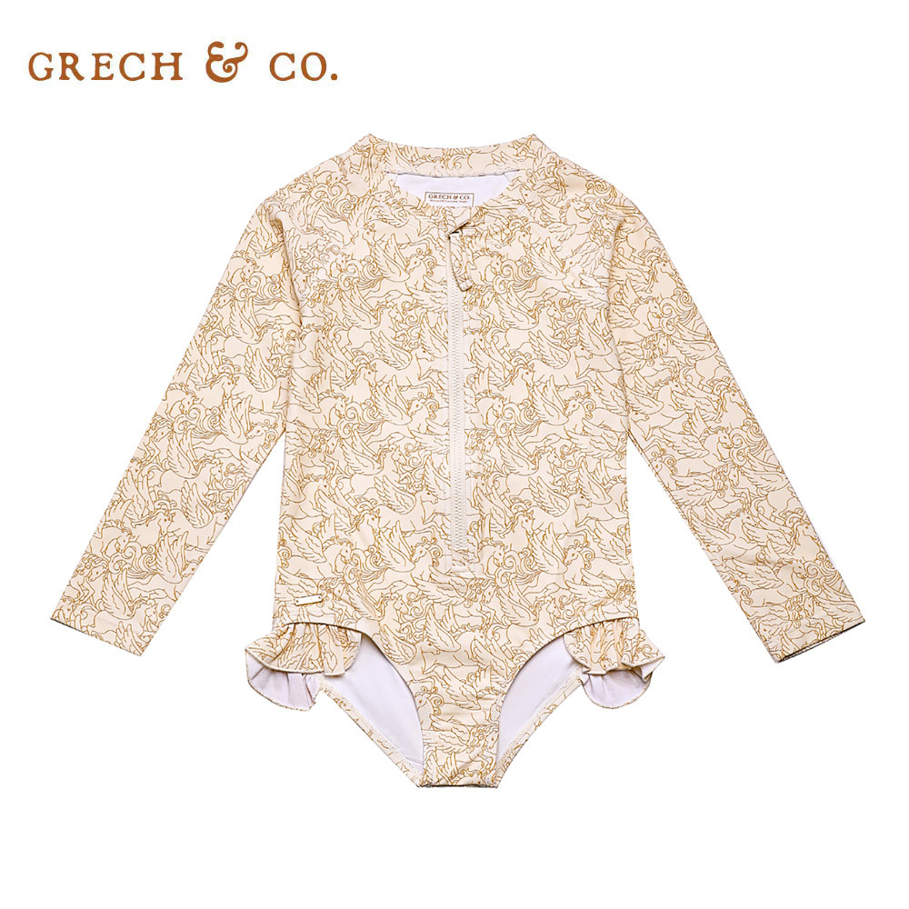 Grech&Co. 抗UV防曬長袖泳衣(多色可選)