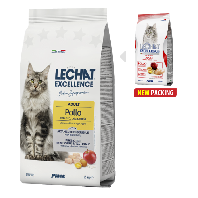 Lechat Excellence丨雞肉蘋果成貓健體配方1.5kg (LE-0158)