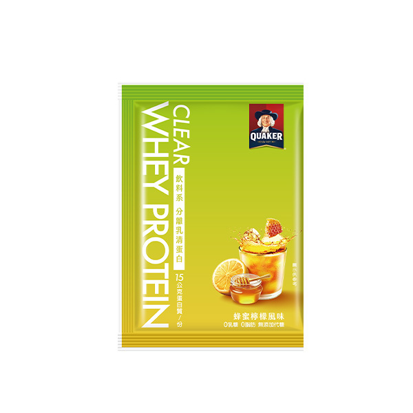 桂格分離乳清蛋白5包-蜂蜜檸檬，飲料系乳清