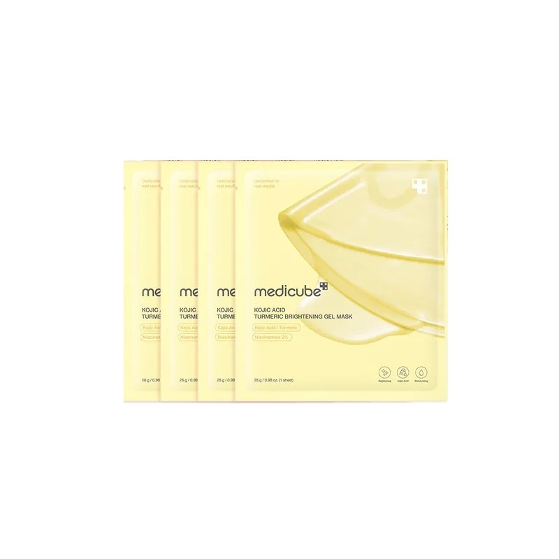 medicube 麴酸薑黃透亮凝膠面膜 (20g x4片) (EXP:2028,02)