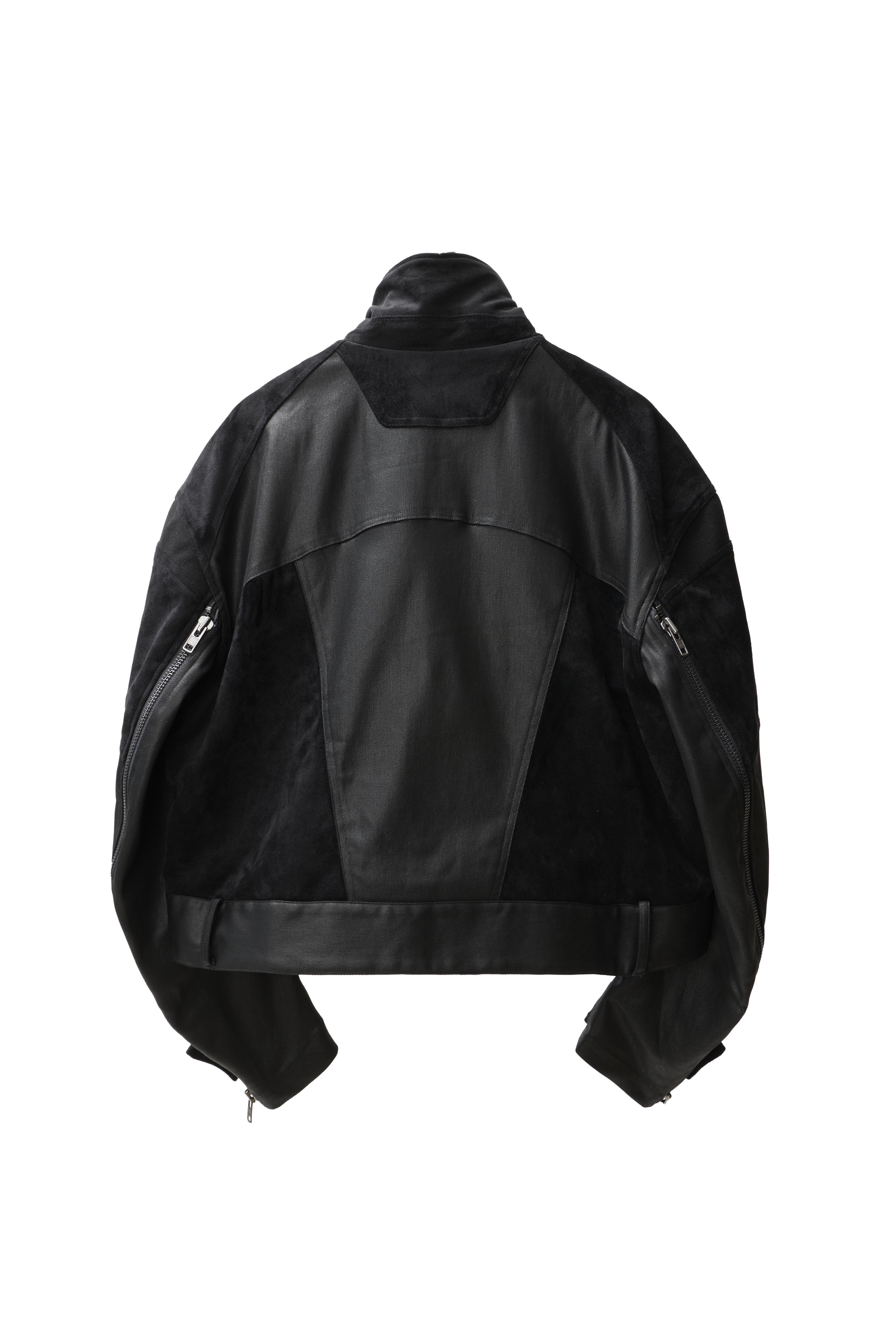 REMIX "RE Biker Jacket" (Wax Black)
