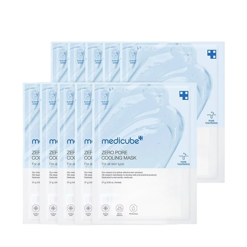 medicube ZERO毛孔淨化冰感面膜 (10片) (EXP:2027.04)