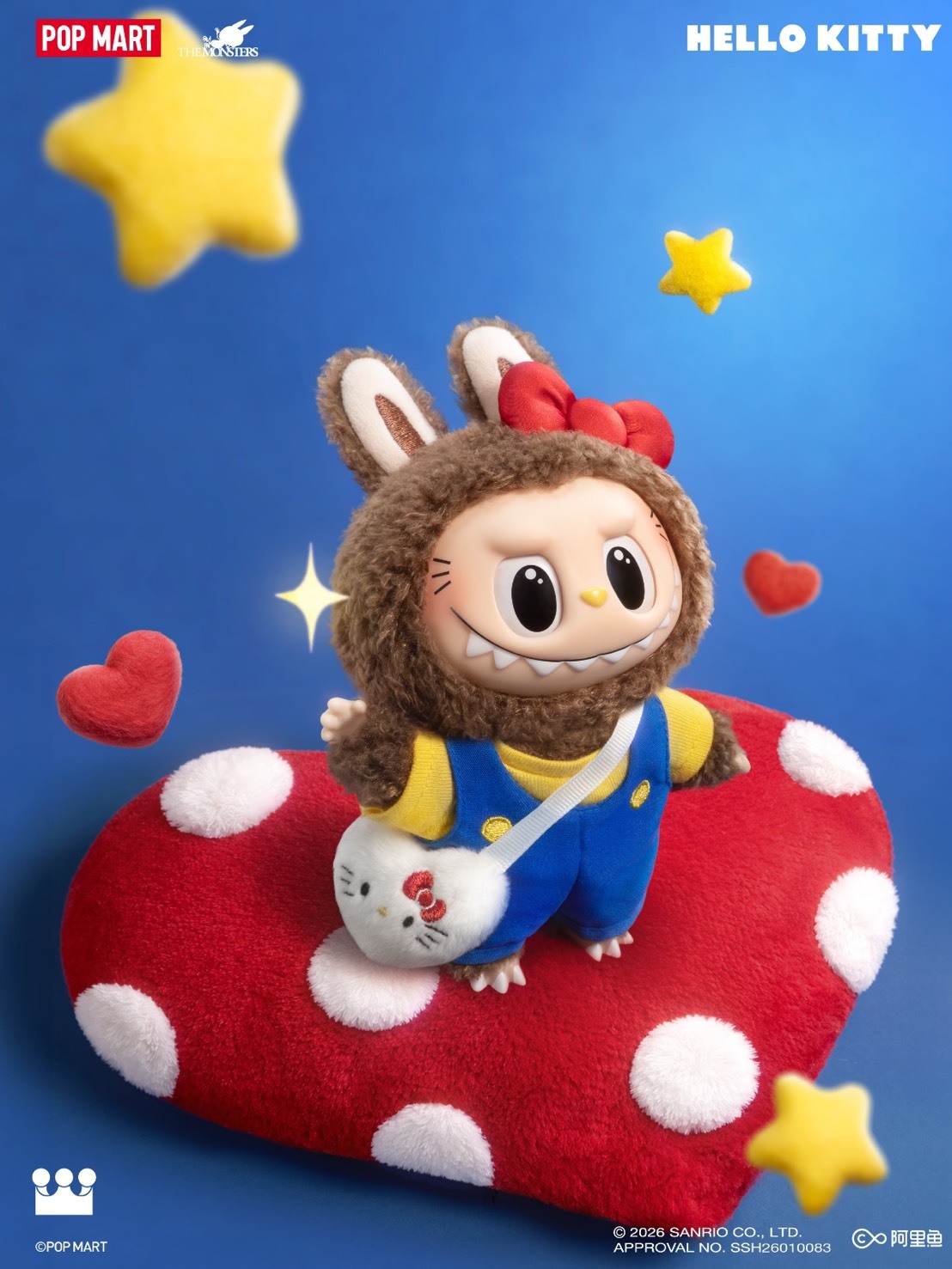 THE MONSTERS 三麗鷗 x LABUBU 夢幻變裝 派對系列 毛絨盲盒