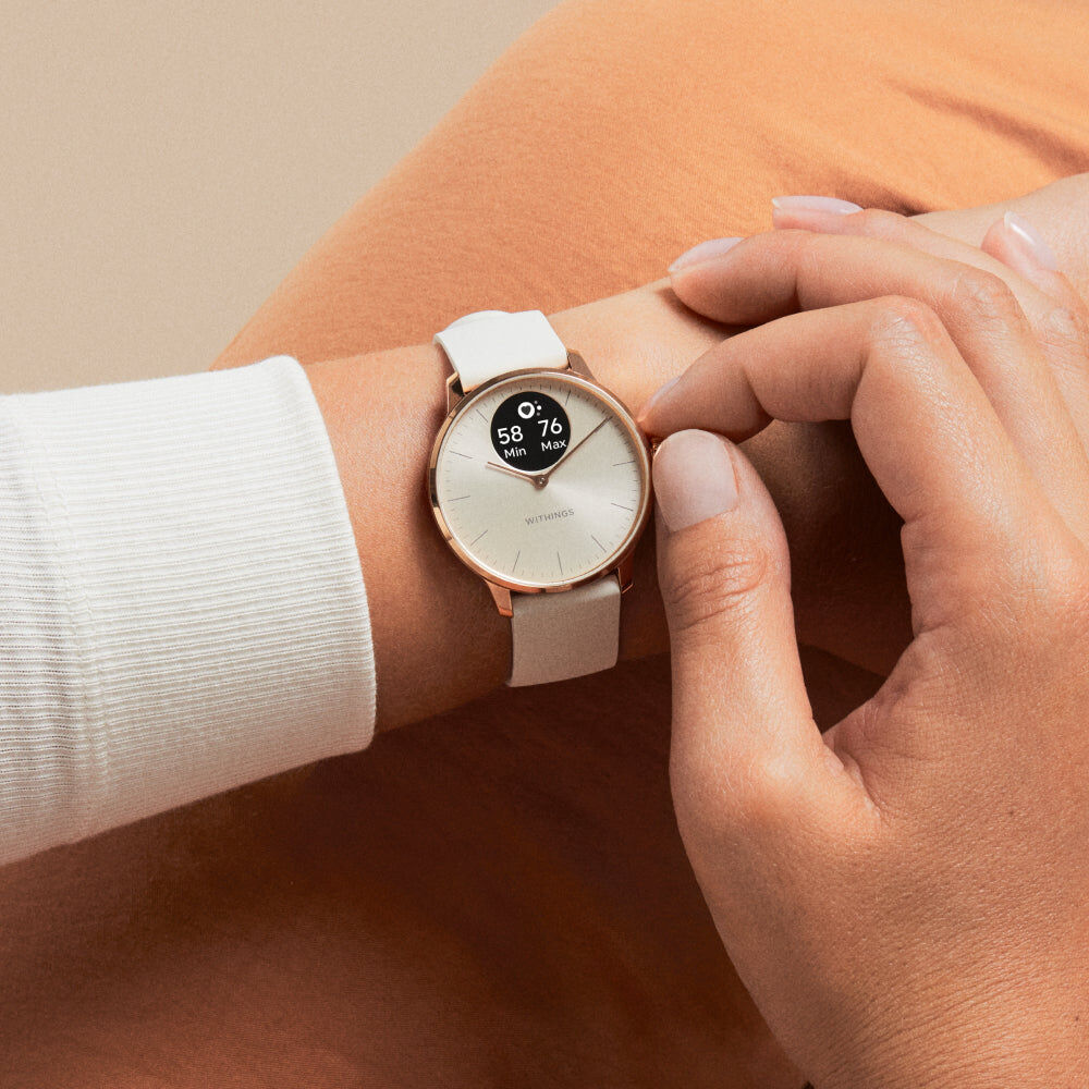 Withings ScanWatch Light 混合式智能手錶｜輕巧健康追蹤