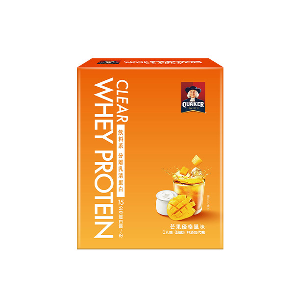 桂格分離乳清蛋白5包-芒果優格，飲料系乳清