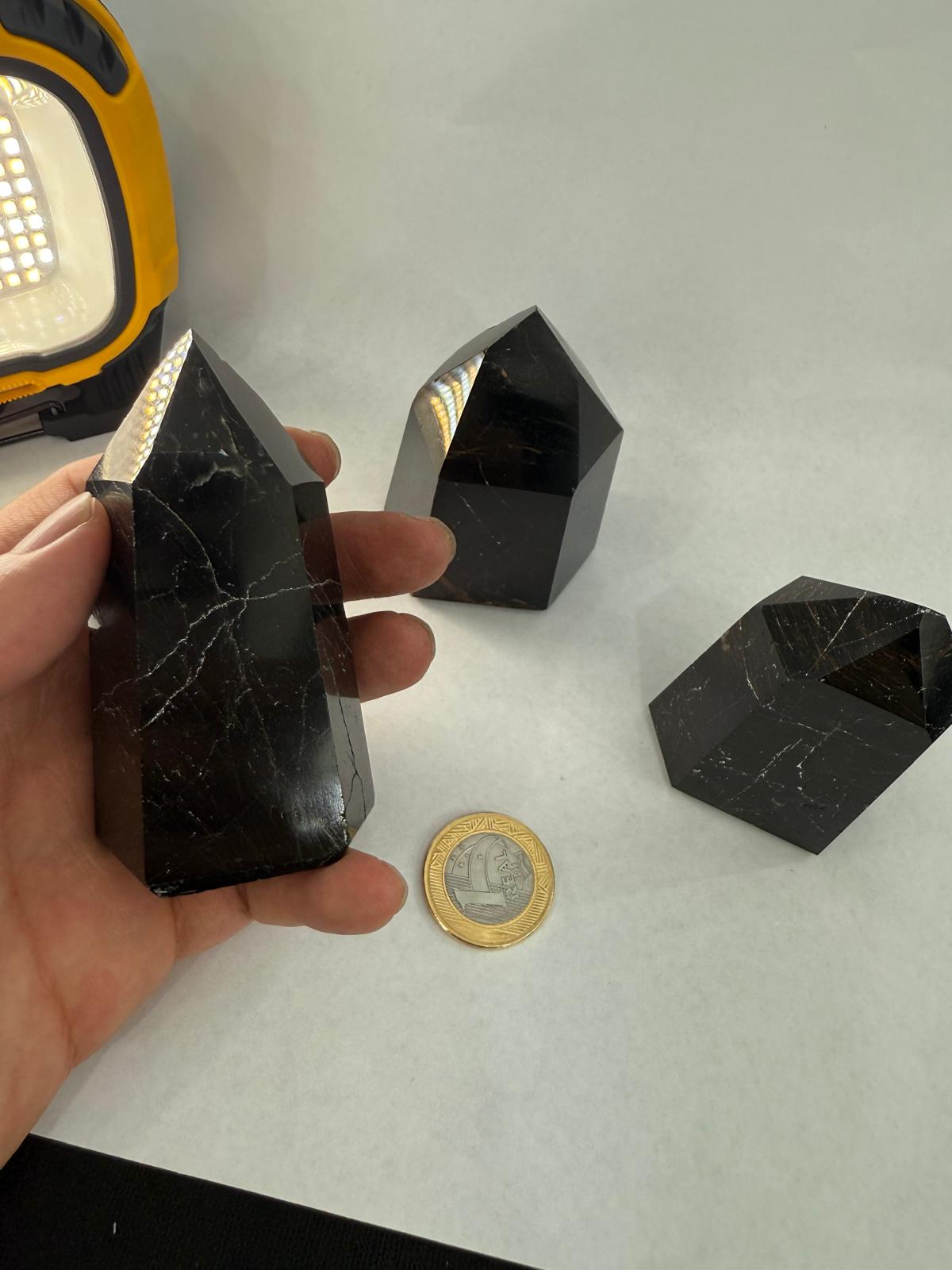 WH123 黑碧璽水晶柱 M 160-220G