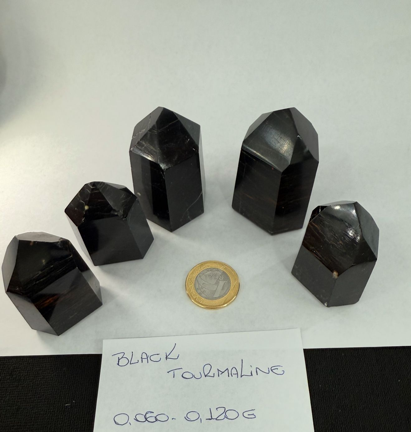 WH122 黑碧璽水晶柱 S 60-120G