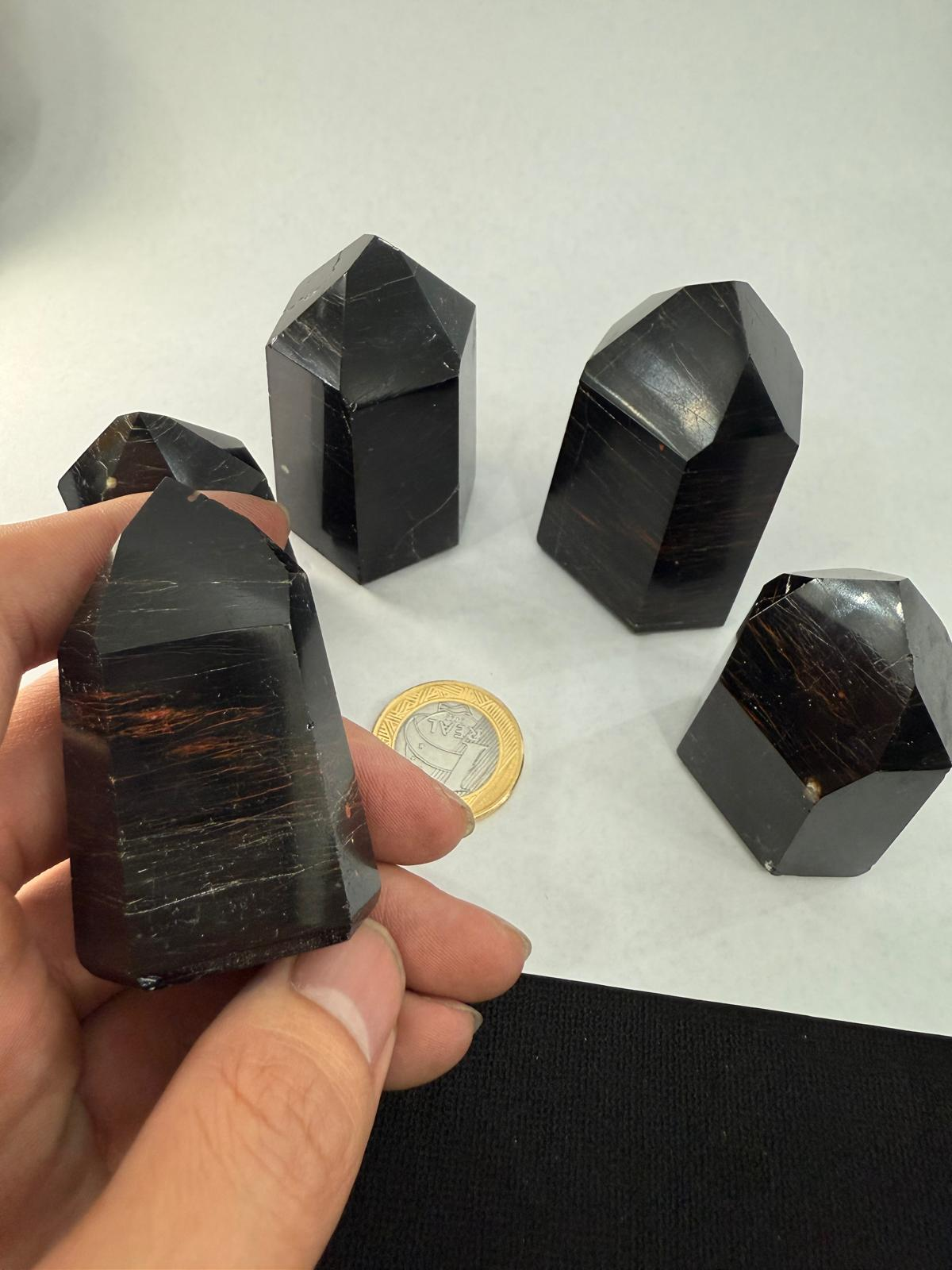 WH122 黑碧璽水晶柱 S 60-120G