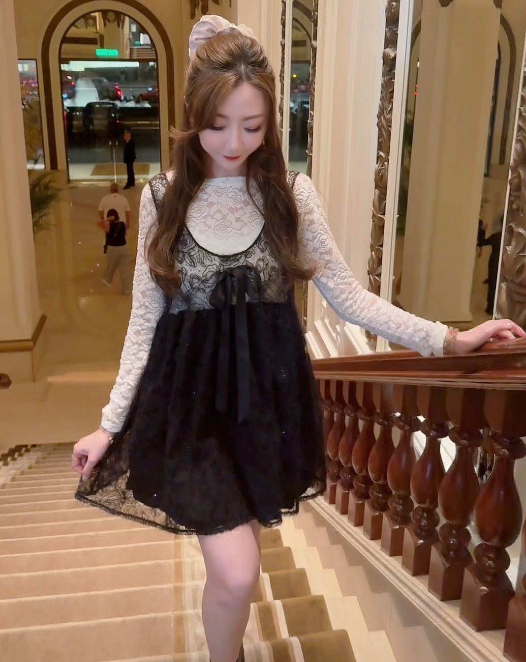 *BJ2 MADE SERIES* Saint Rosée Plume Lace Dress 🪽