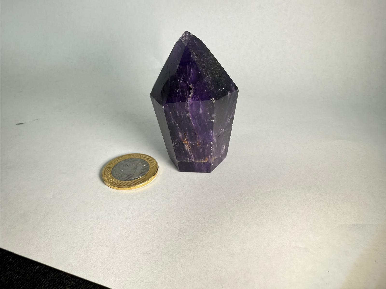 WH119 紫色水晶柱 80-180G