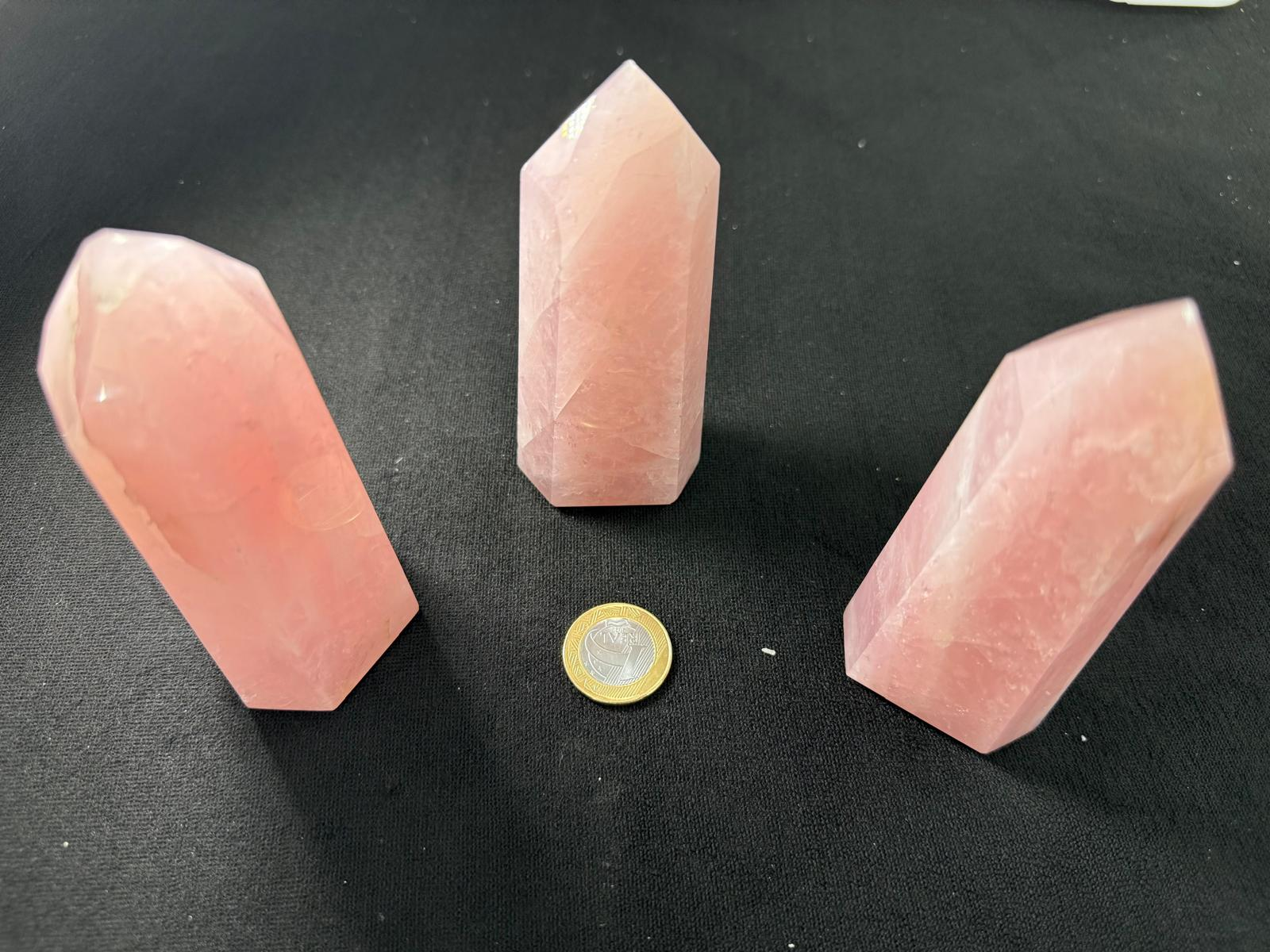 WH117 粉色水晶柱 300-500G