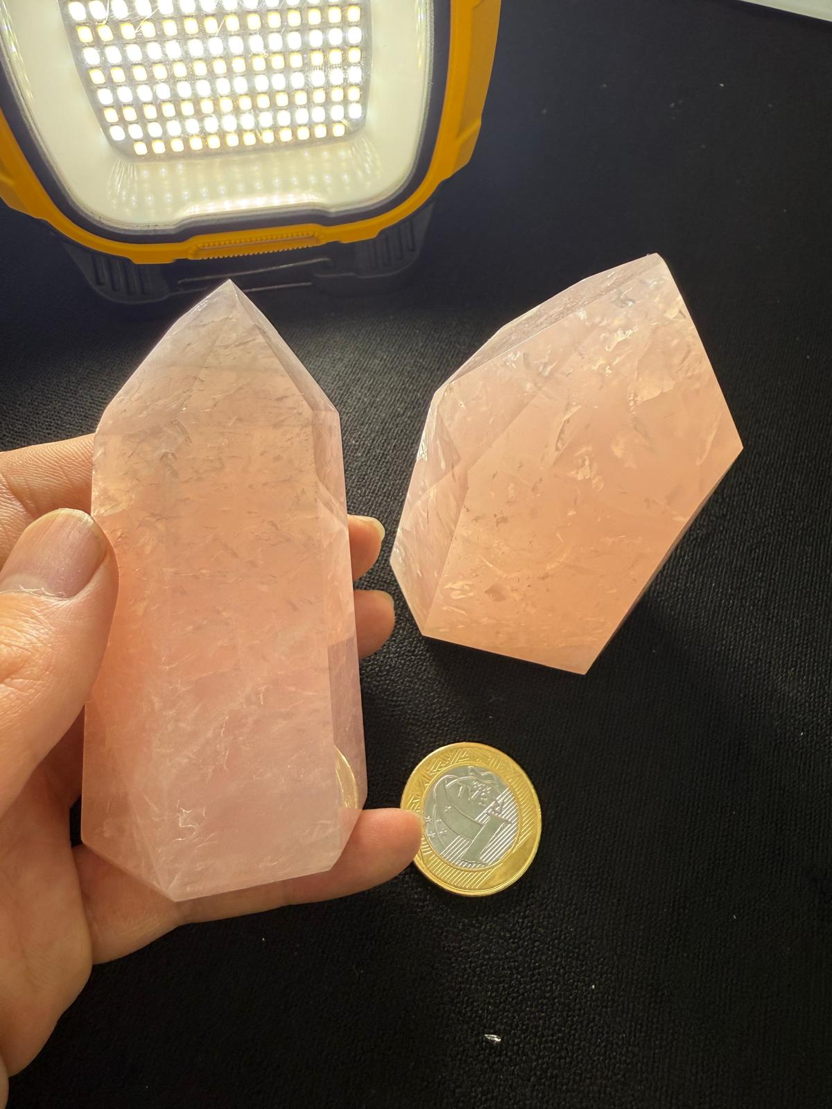 WH116 粉色水晶柱 200-350g