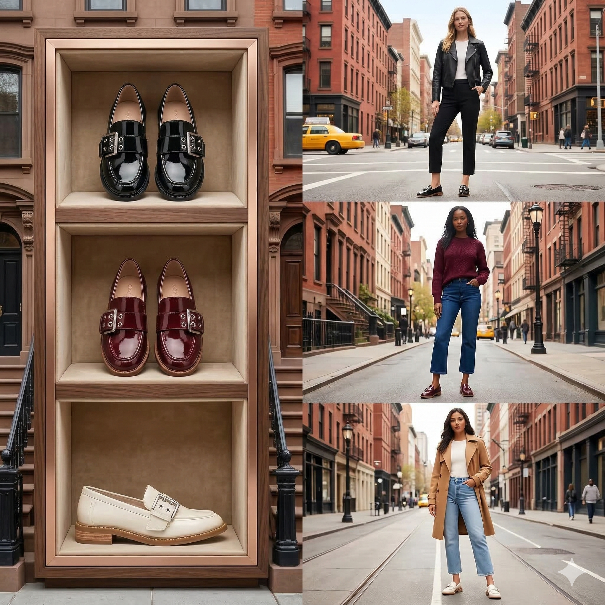 【預購】Dolce Vita H031013 時尚厚底女裝樂福鞋