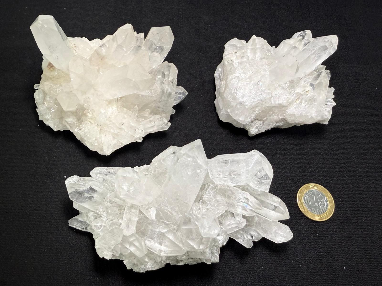 WH109 巴西天然白水晶簇 0.30-0.60kg