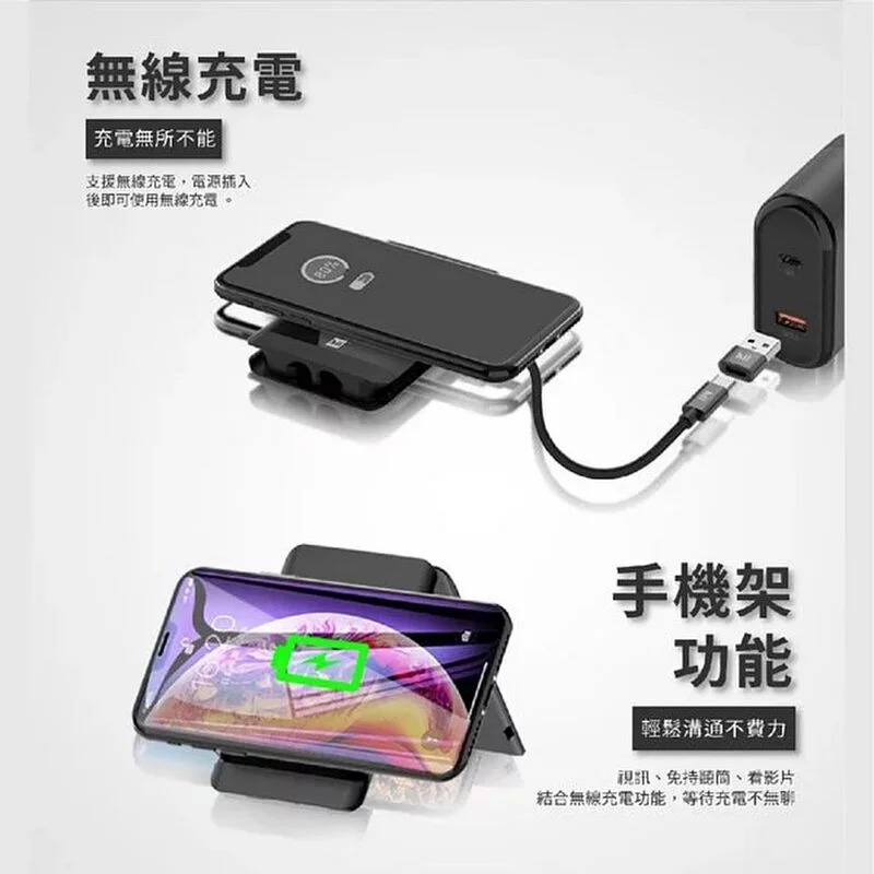 旅遊隨行卡l體積小l內置手電筒l無線充電l適合在外工作旅遊l旅行|付款後3-5個工作天發貨