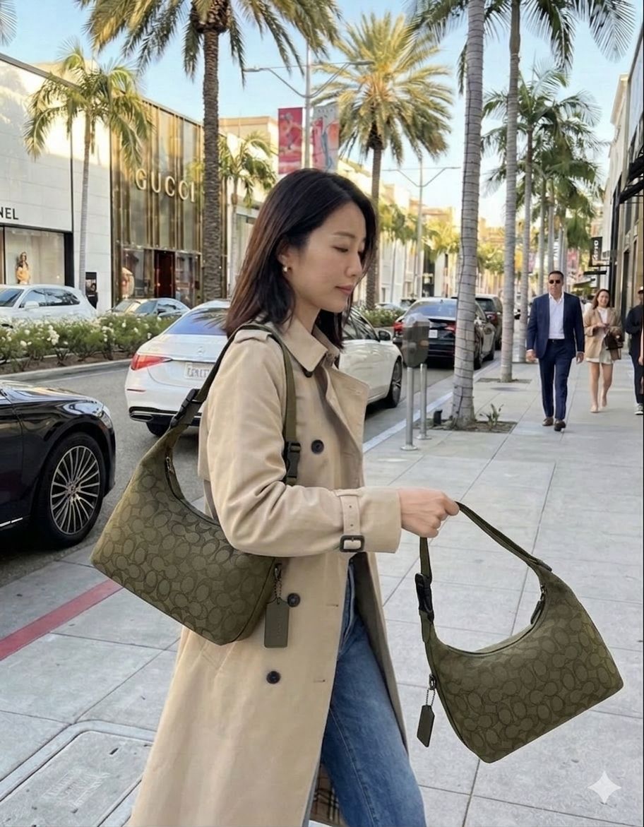 【預購】COACH K031005 飯盒包 (綠色)