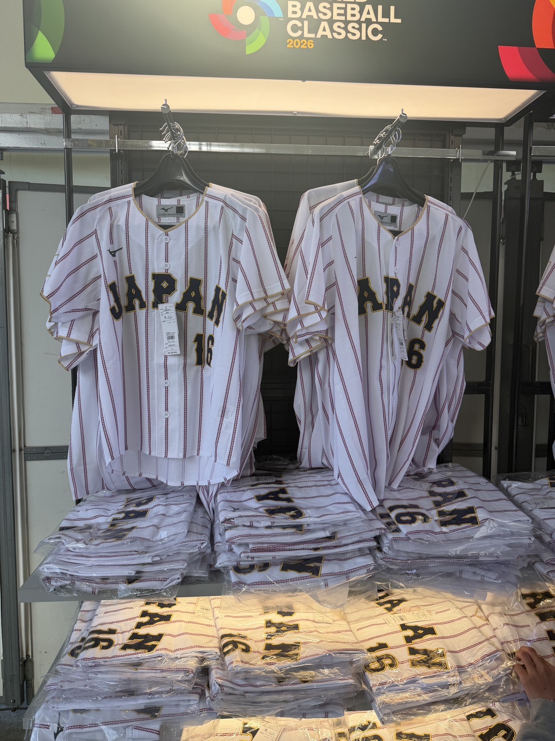 【Luxury】日本代購  WBC 2026 16 大谷翔平 日本代表 MIZUNO World Baseball Classic 2026  限定紀念衣 棒球裝