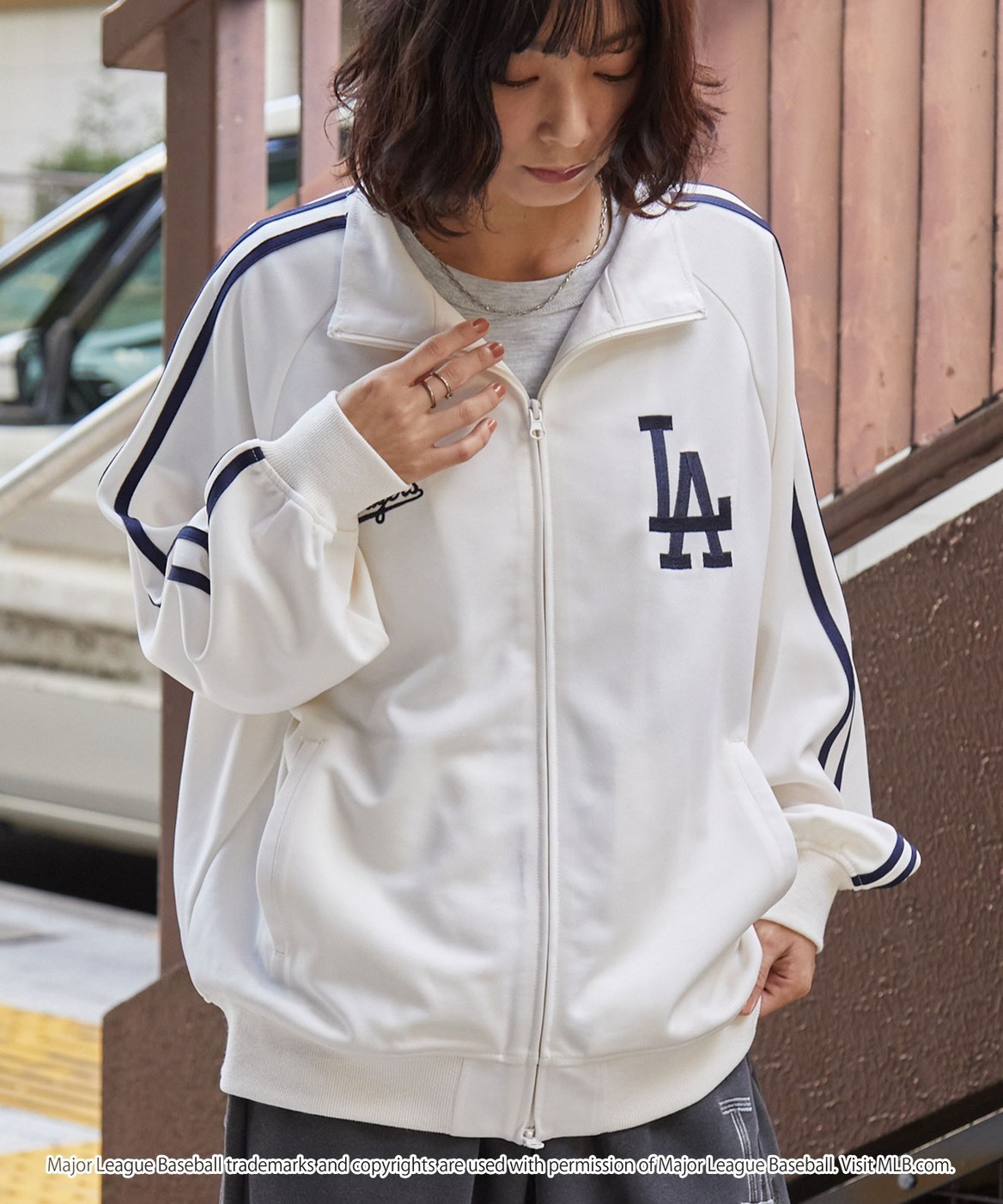 MLB 美國 職棒 大聯盟 訂製 刺繡 貼片 雙拉鍊 外套