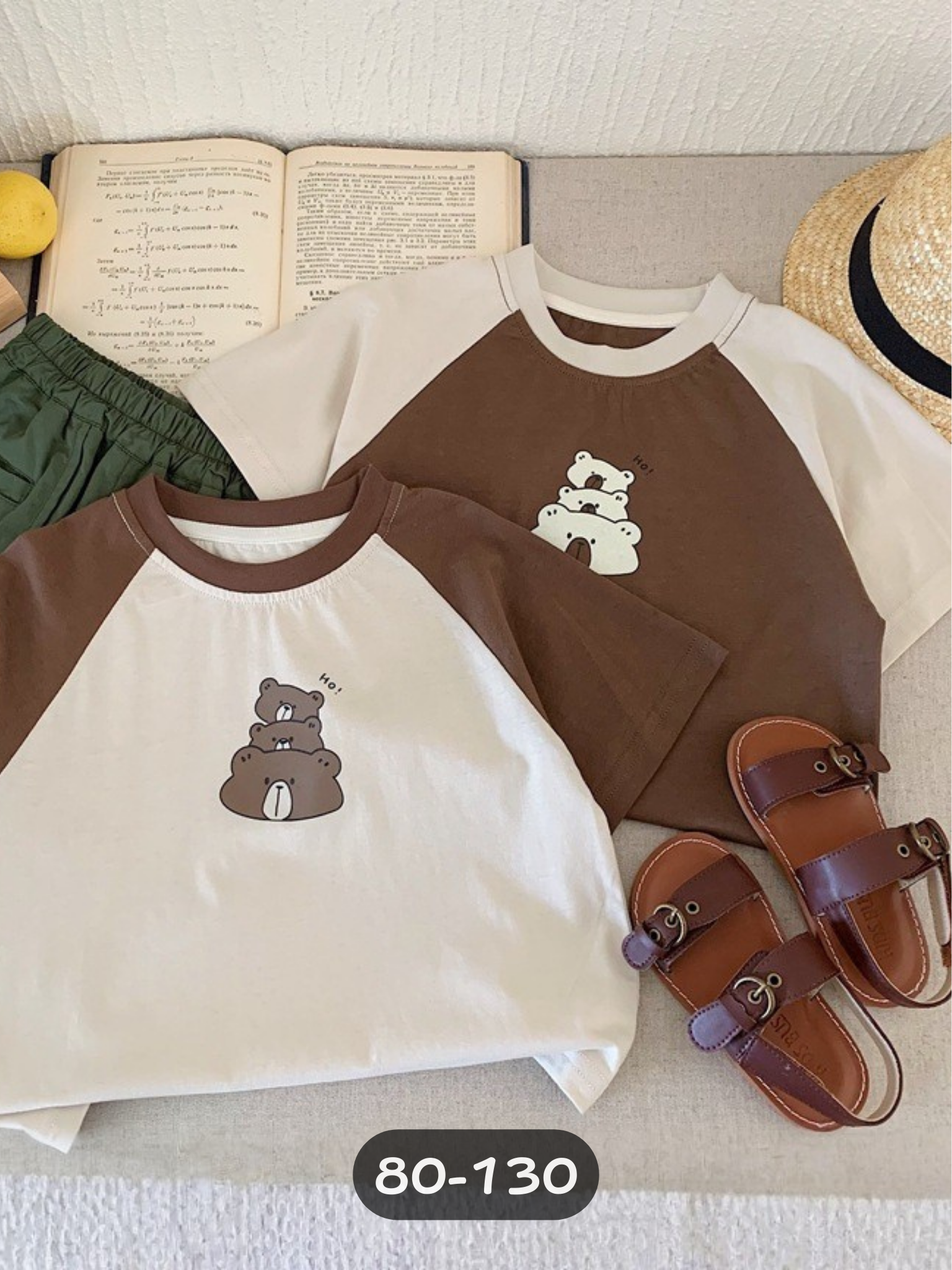 疊疊熊 短袖上衣