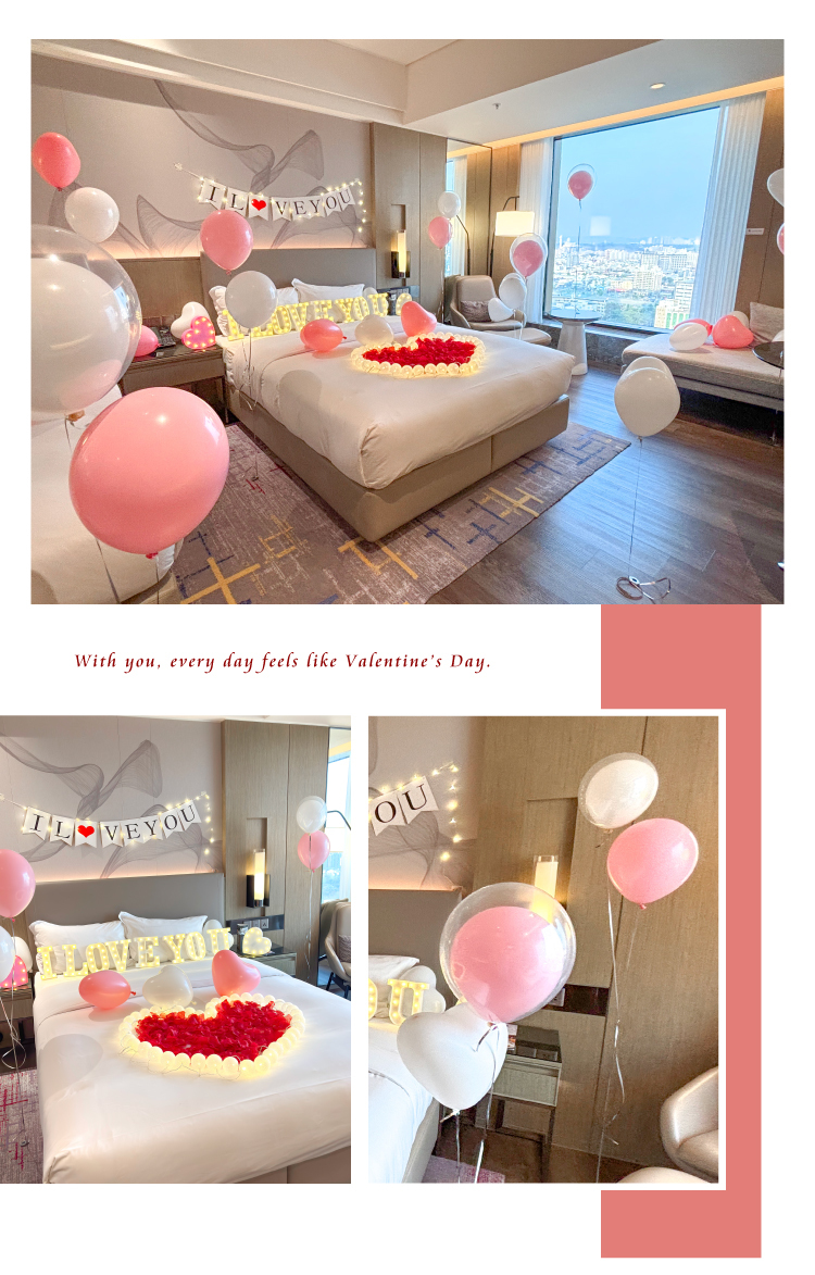 【飯店】萬豪．粉白色系