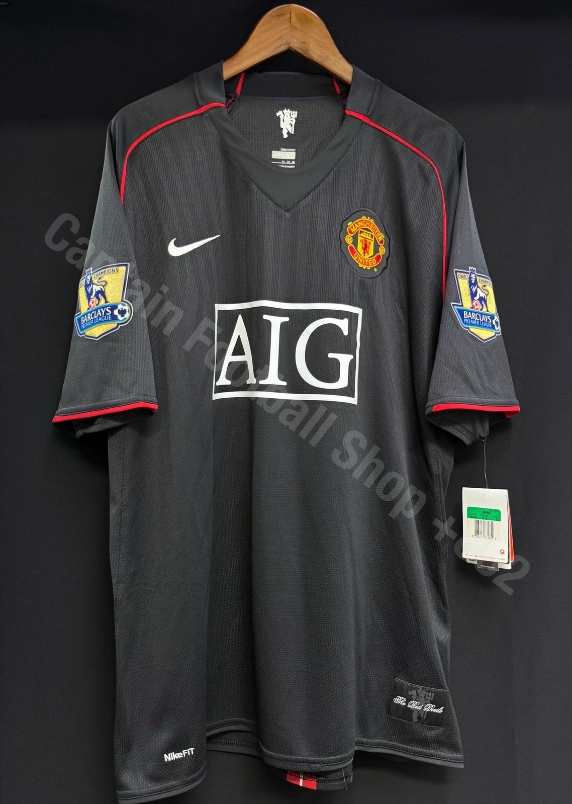 (BNWT) Manchester United 2007-2008 Nike Away Shirt #7 RONALDO