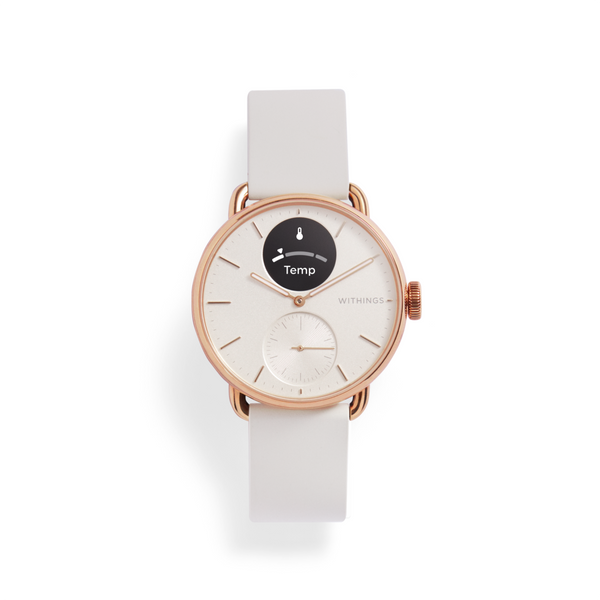 Withings ScanWatch 2 38mm 混合式智能手錶｜ECG・體溫・HRV