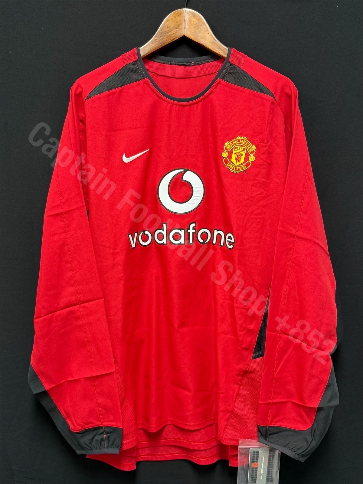 (BNWT) Manchester United 2003-2004 Nike L/S Home Shirt #7 RONALDO