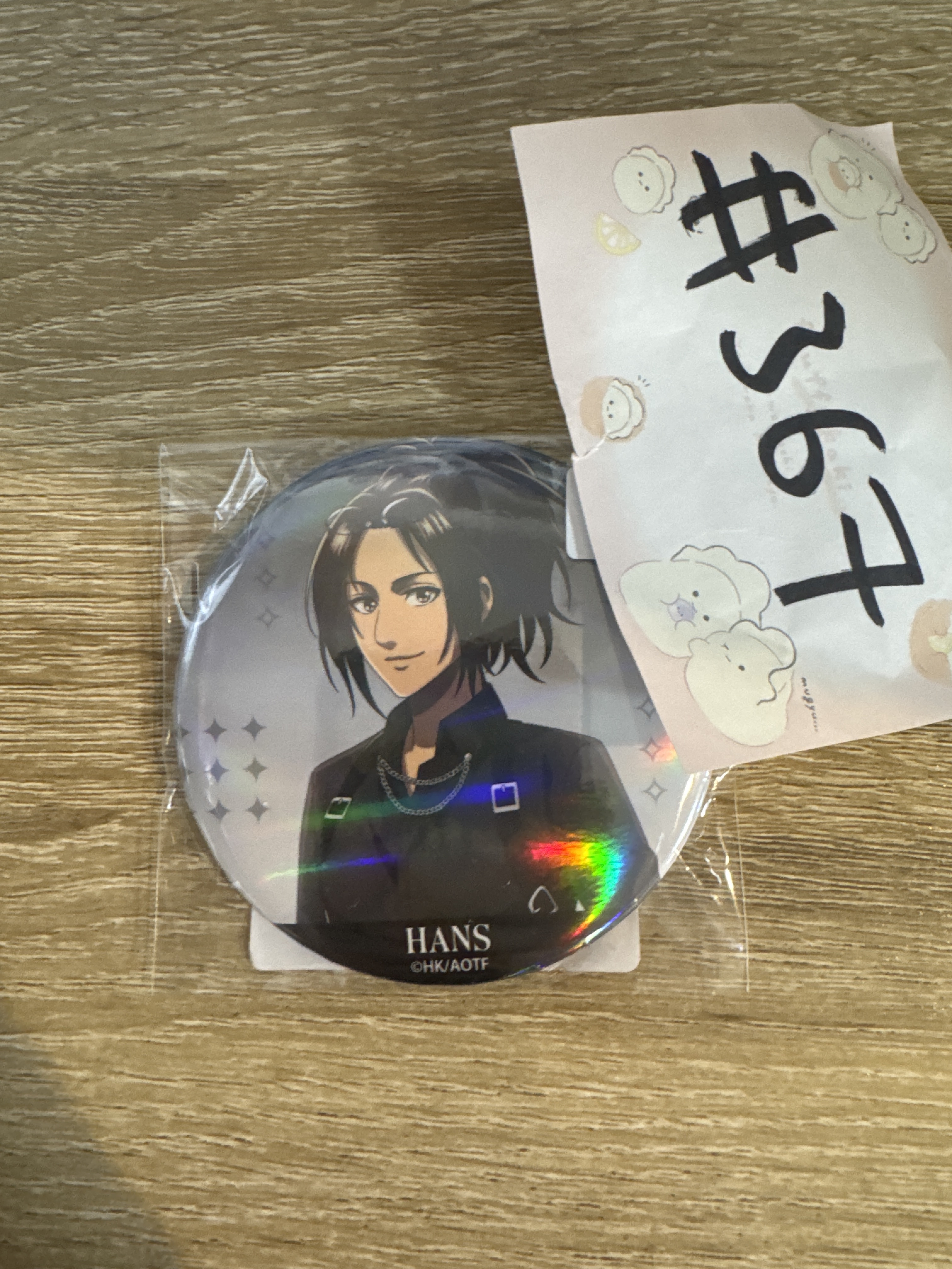 進擊的巨人 HANGE 襟章#367
