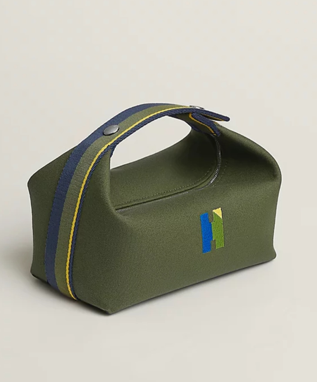 HERMES Bride-a-Brac H Pavillon case Kaki 綠色飯盒包