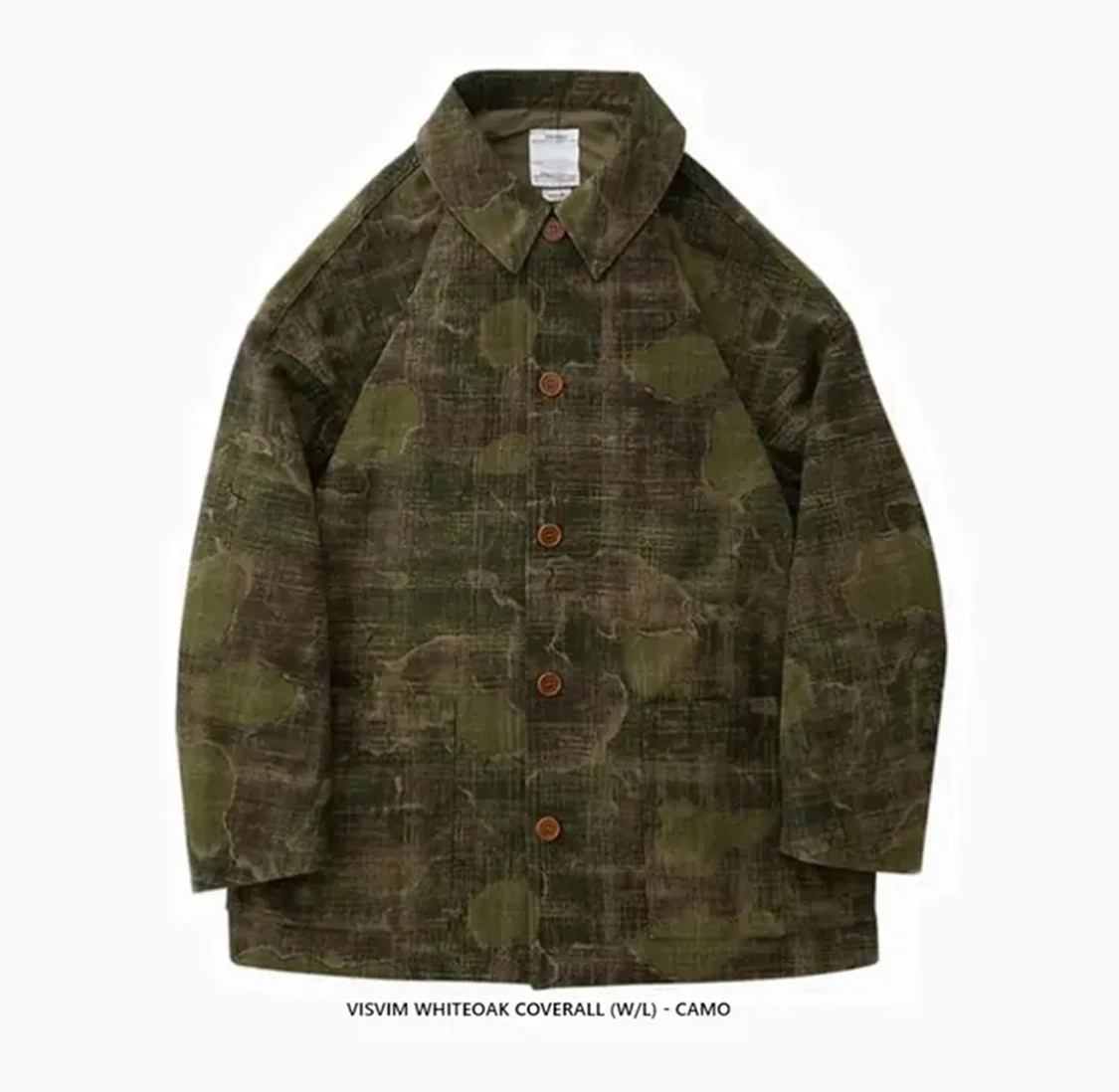 ON SALE: VISVIM WHITEOAK COVERALL (W/L) - CAMO SIZE 3 PRE ORDER ITEM (預訂中)