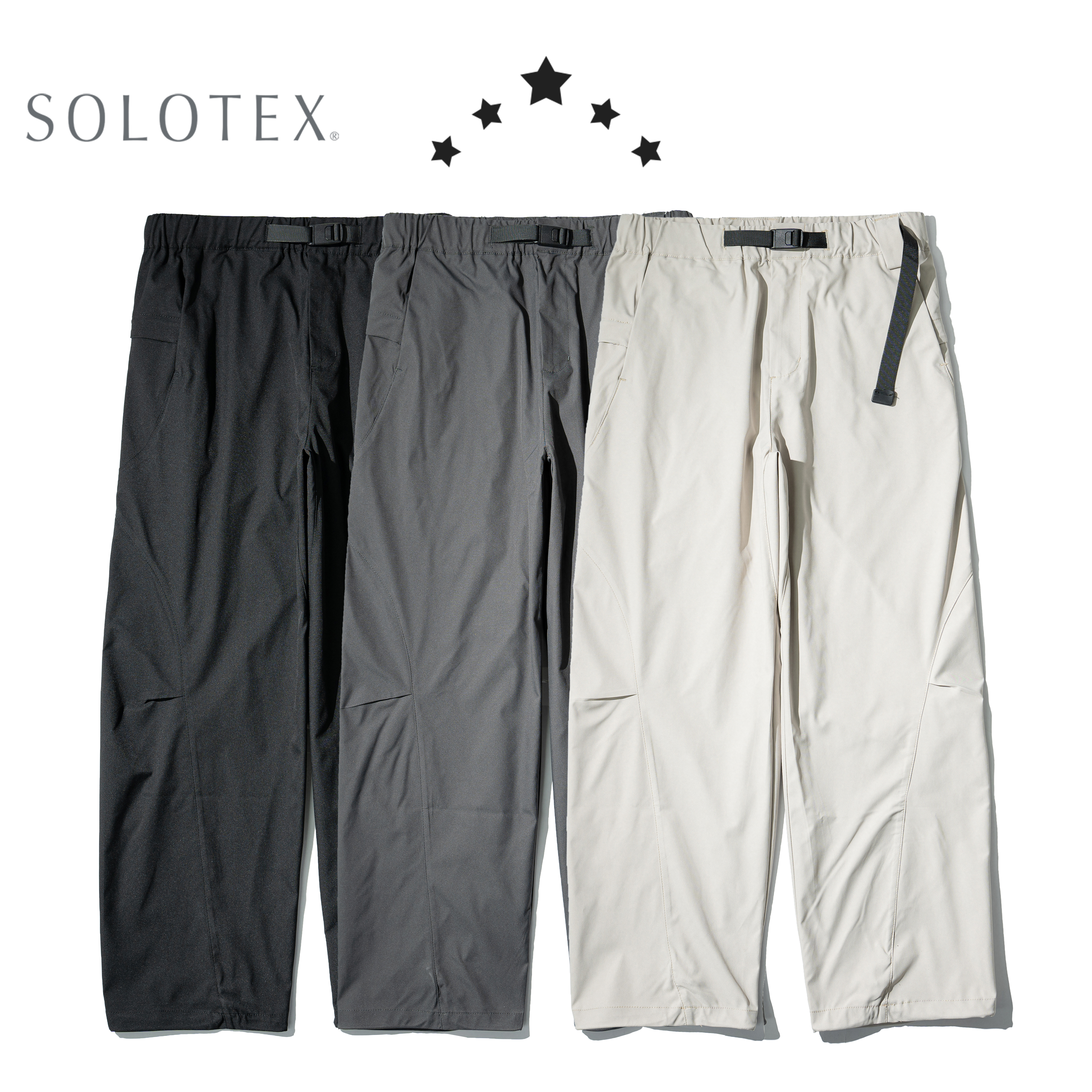 SOLOTEX® Belt Curved Pants 三防 多功能 彎刀 登山長褲 [PTR-477]