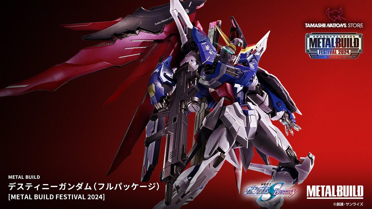 METAL BUILD FESTIVAL 2024 - METAL BUILD Destiny Gundam (Full Package)