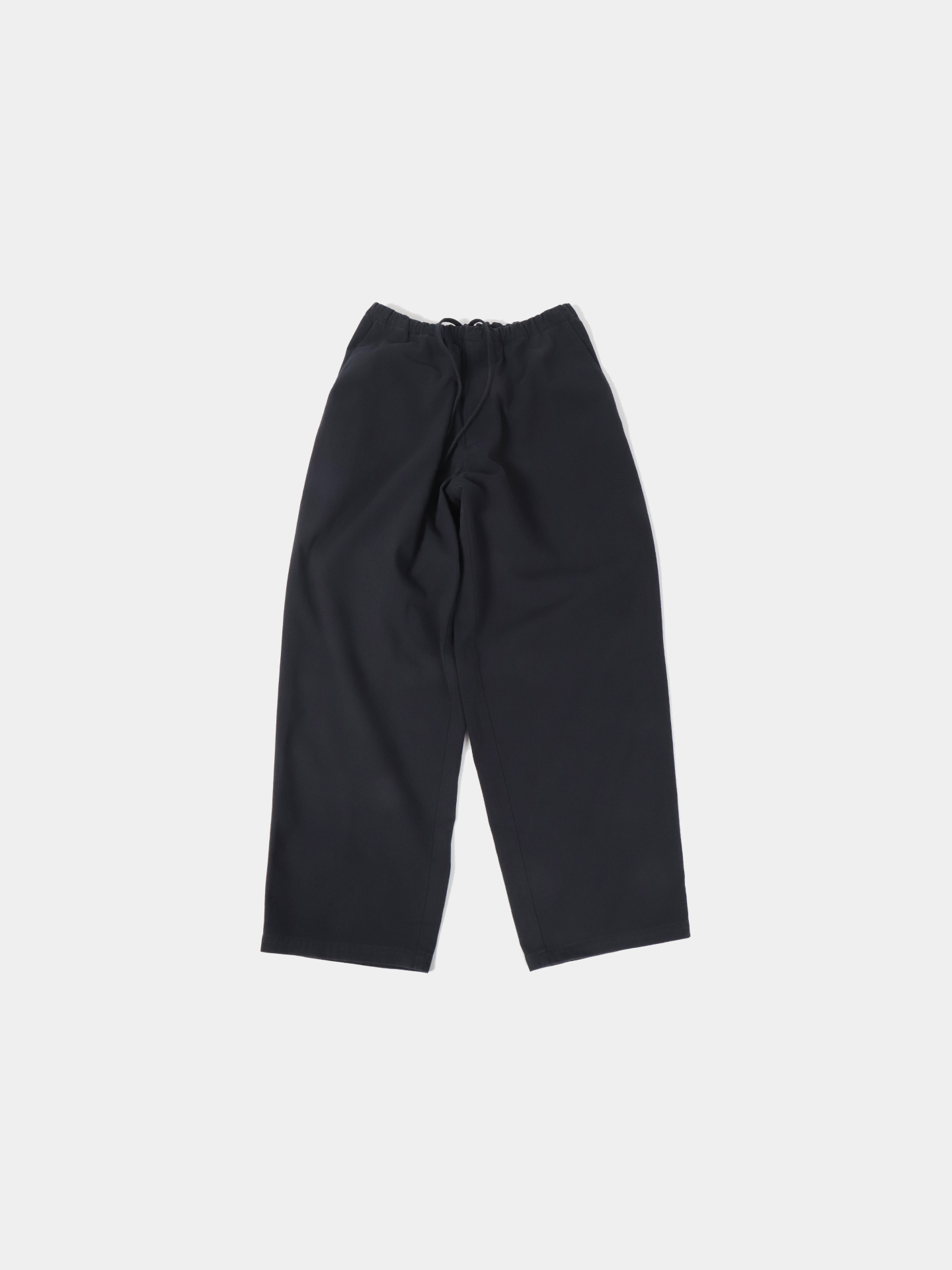 AWASA Hard Twist Cotton Twill Over Pants Navy