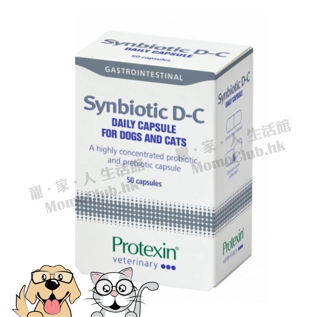 Protexin - Synbiotic D-C 益生菌 一盒50粒 (平行進口) [貓犬用]