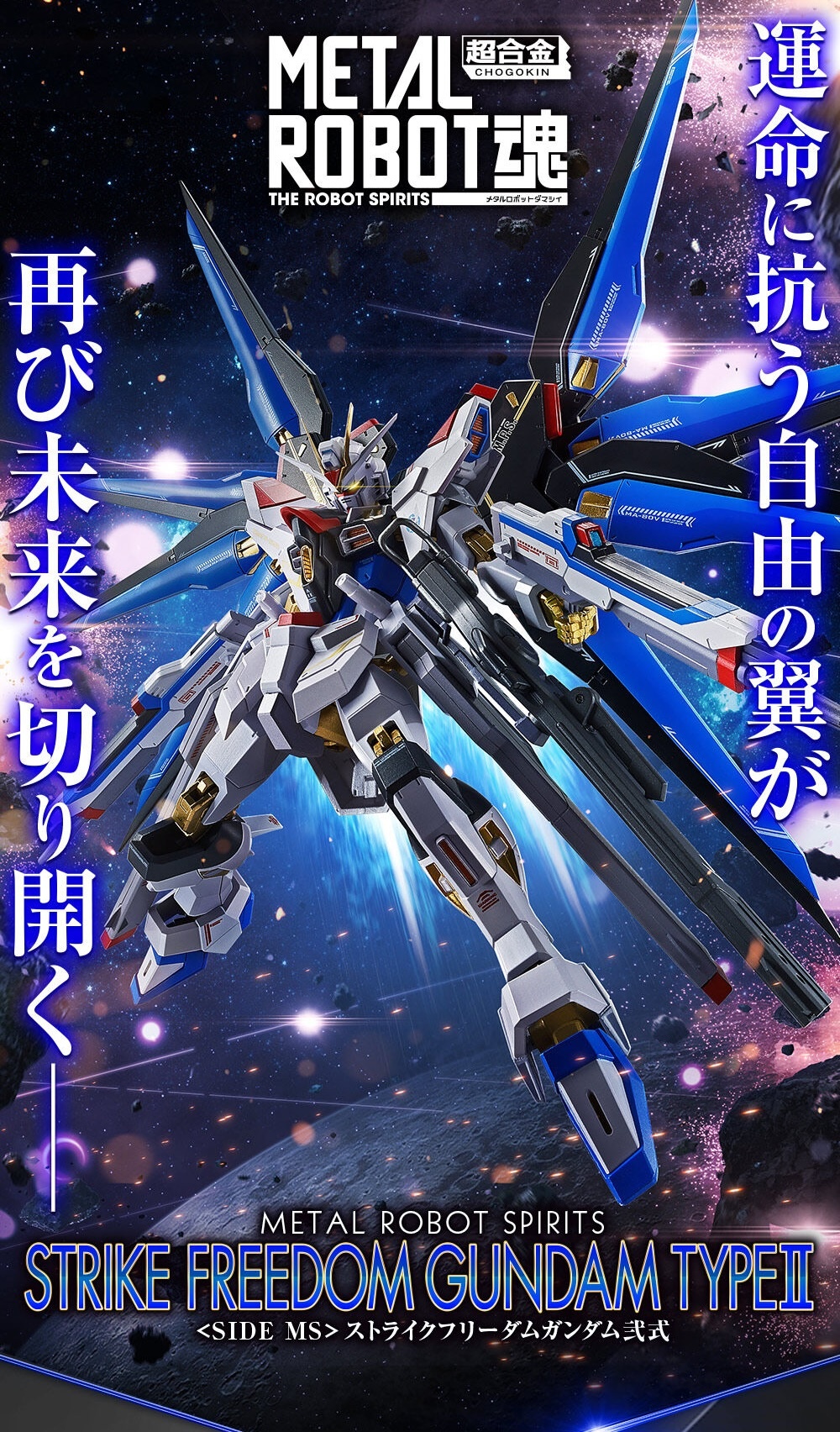 METAL ROBOT魂 ＜SIDE MS＞ Strike Freedom Gundam Type II