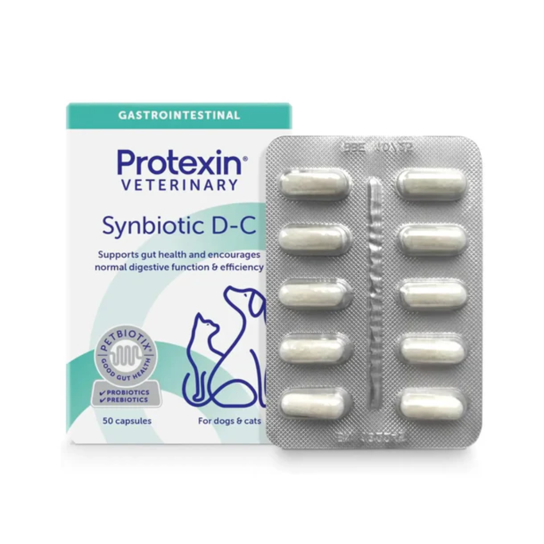 Protexin - Synbiotic D-C 益生菌 一盒50粒 (平行進口) [貓犬用]